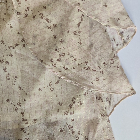 ELLA MOSS Silk and Cotton Blend Top. Size S - Picture 6 of 8